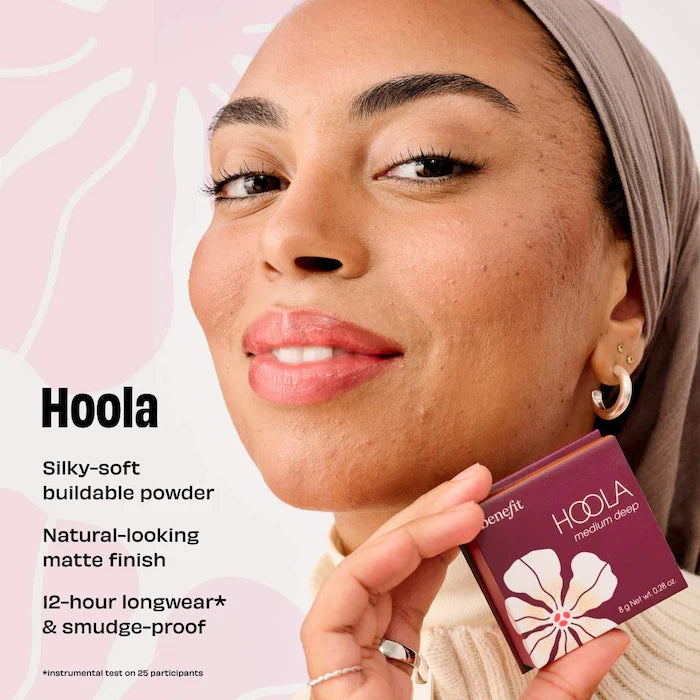 Hoola Matte Powder Bronzer | Bronceador en polvo | Medium