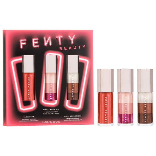 Glossy Posse VIII 3-Piece Lip Luminizer Set | Set de gloss
