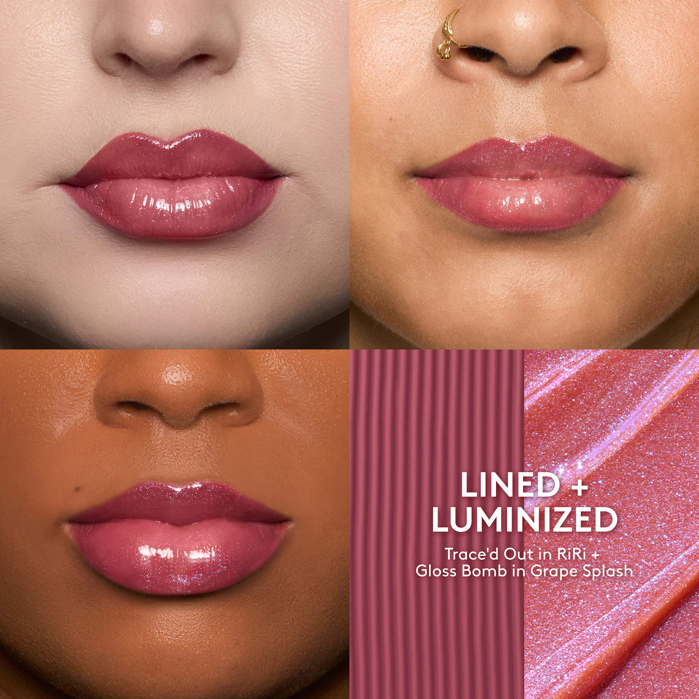 Lined + Luminized 2-Piece Lip Set | Set de labial en barra y delineador