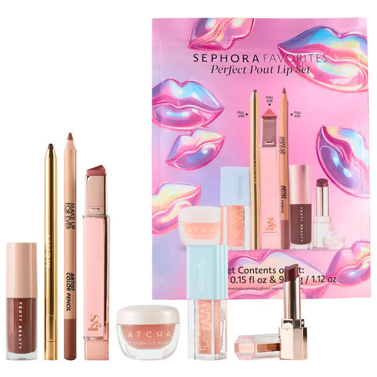Perfect Pout Makeup Lip Value Set | Set Sephora | Edición Limitada