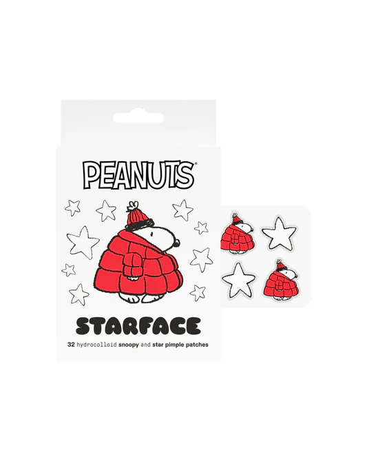 Peanuts x Starface | Red Snoopy Refill | 32 pz Parches para brotes